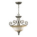 Summerset 3 Light Convertible Inverted Pendant