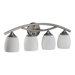 Vanity Light in Antique Silver