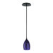 1 Light Cobalt Dome Pendant