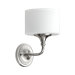 Rockwood One Light Wall Bracket in Satin Nickel