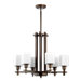 Tate 6 Light Chandelier