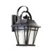 Baxter One Light Outdoor Transitional Wall Lantern in Old World