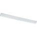 Two Light Under Cabinet Light with Matte White Acrylic Shade in Oiled Bronze