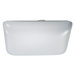 1 Light Square Flush Mount