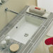 Tech Undermount Bathroom Sink in White