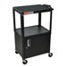 AV Cart with Cabinet