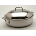 Stainless 4-qt. Sauteuse Pan with Lid
