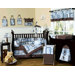 Geo Blue Collection 9pc Crib Bedding Set 