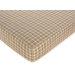 Construction Collection Fitted Crib Sheet  - Plaid Print