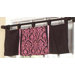 Bella Pink Collection Window Valance 