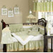 Green Dragonfly Dreams Crib Bedding Collection