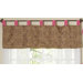Cheetah Pink Collection Window Valance 