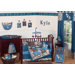 Surf Blue Collection 9pc Crib Bedding Set 