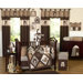 Teddy Bear Chocolate Collection 9pc Crib Bedding Set 