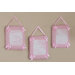 Pink Toile Collection Wall Hangings 