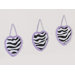 Zebra Purple Collection Wall Hangings 