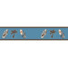 Surf Blue Collection Wall Paper Border 