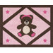 Teddy Bear Pink Collection Floor Rug 