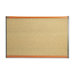 Prestige Graphite-Blend Cork Bulletin Board with Cherry Frame