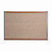 Prestige Bulletin Board, Graphite-Blend Cork, 36 x 24, Cherry Frame