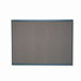 Prestige Bulletin Board, Graphite-Blend Cork, 48 x 36, Aluminum Frame