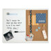 Magnetic/Dry-Erase Board, 11"x17", White