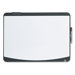 Dry-Erase Marker Board in White with Black Frame