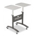 Two-Arm LCD Projector Cart in Graphite