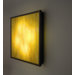 FNBig Wall Sconce with Raw Glass Panel and Full Side Diffuser