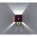 Dessy1/6 Single Pane Wall Sconce with Illuminated Art Glass