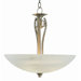 Contemporary 3 Light Inverted Pendant