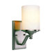 Young And Hip  Wall Sconce in Burshed Nickel