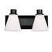  Vanity Light with Frosted Glass