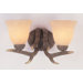 Deer Antler Two Light Bath Vanity