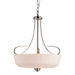 3 Light Inverted Pendant