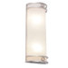 Two Light Wall Sconce in Polished Chrome