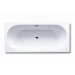 Klassikduo 63" x 27.5" Rectangular Bath Tub in White