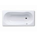 Novola Set 67" x 31.5" Bath Tub in White