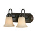 Brookfield  Vanity Light In Rubbed Bronze