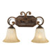 Pemberly Court 2 Light Bath Vanity Light
