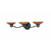 Halogen VI Vanity Light in Oil Rubbed Bronze
