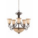 Corsica 8 Light Chandelier