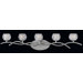 Cosmo  Vanity Light in  Satin Nickel