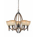 Olympian 5 Light Chandelier