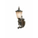Lion Outdoor Medium Left Wall Mount in Oil Rubbed Bronze