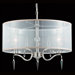 The Swan 3 Light Drum Foyer Pendant