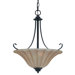 Value Series 3 Light Inverted Pendant