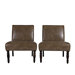 Bradstreet Renu Leather Chair (Set of 2)