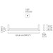 Style 1 Light Ceiling / Wall Sconce