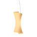 Twister 21.5" Pendant in Amber